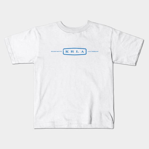 KRLA Worn Kids T-Shirt by KevShults